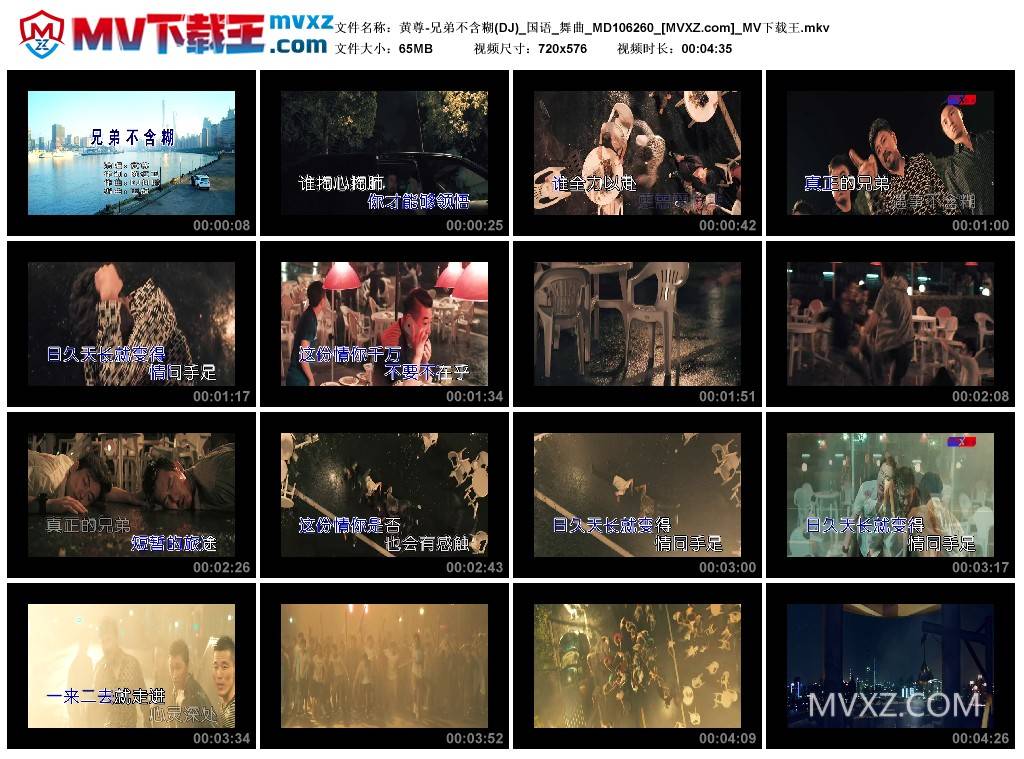 黄尊-兄弟不含糊(DJ)_国语_舞曲_MD106260